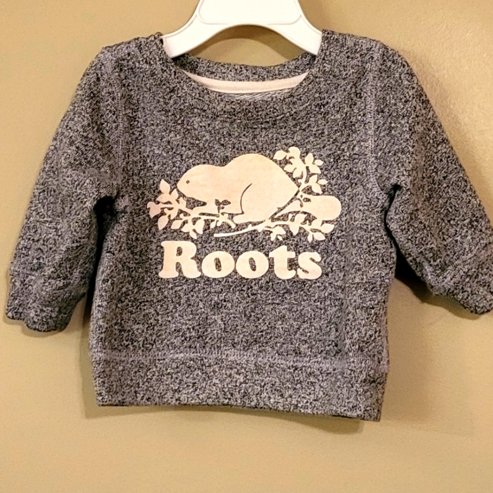 Baby Roots crew neck sweatshirt